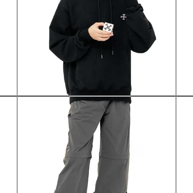 실리카겔 후드티 1사이즈