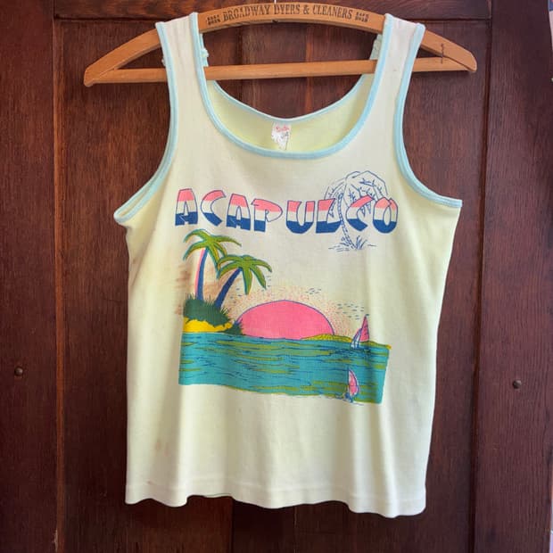 70’s Acapulco Souvenir Tank Top