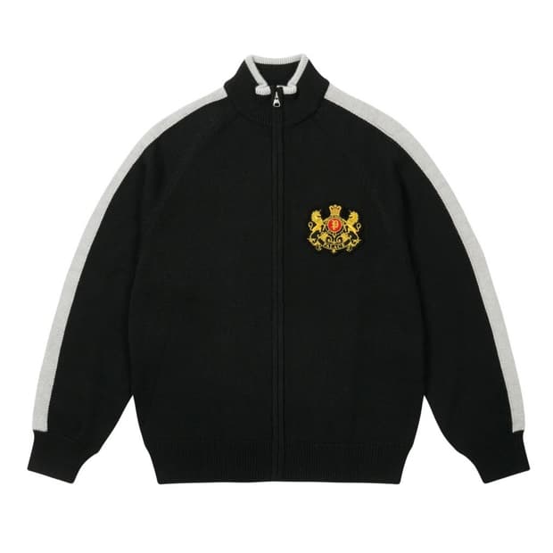 팔라스 이스테블리시드 집 퍼넬 니트 블랙