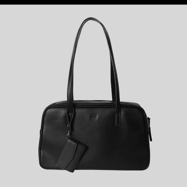 더랩 비건가죽 미뇽 숄더백