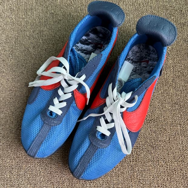 Nike MoonRacer Mountain Blue Team Orange