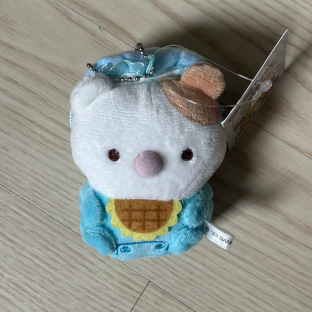 아기 머핀 폼폼푸린 인형 키링