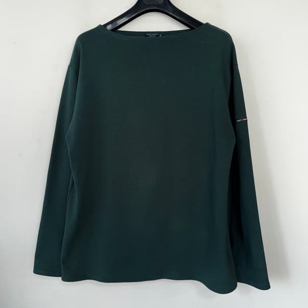 세인트제임스 보트넥 그린 롱슬리브 L