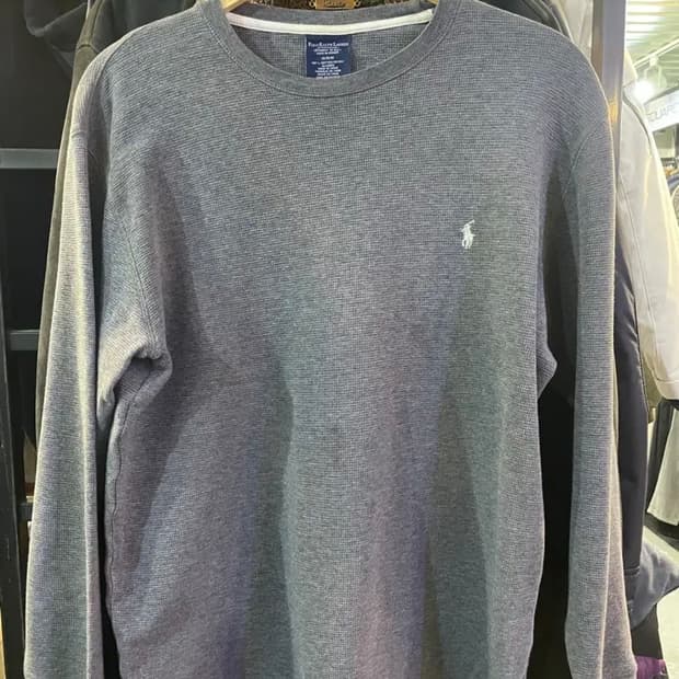 폴로 랄프로렌 차콜 롱슬리브 m(상태좋음)