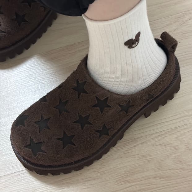 야세 플리즈프로젝트 클로그 별 스타 뮬 브라운 240