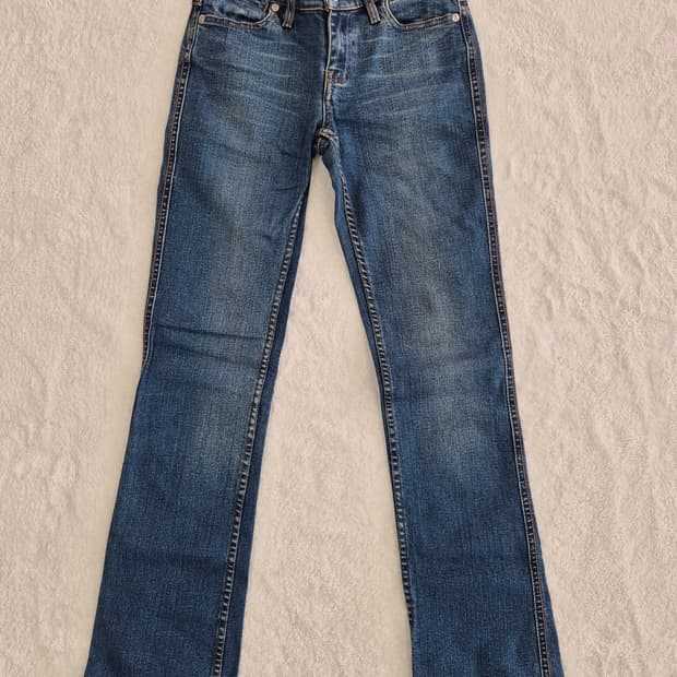 MNG 망고 세미부츠컷 데님