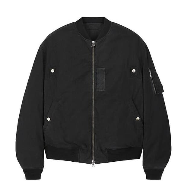 XL] 아트이프액츠 가먼트 다잉 리버시블  ma-1 블랙 판매합니다.