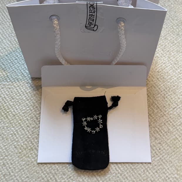 [L] 크롬하츠 타이니 스타 링크 링 새상품 (국내20호)