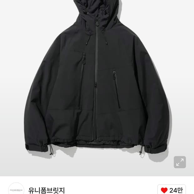 유니폼브릿지 후드 파카 XL