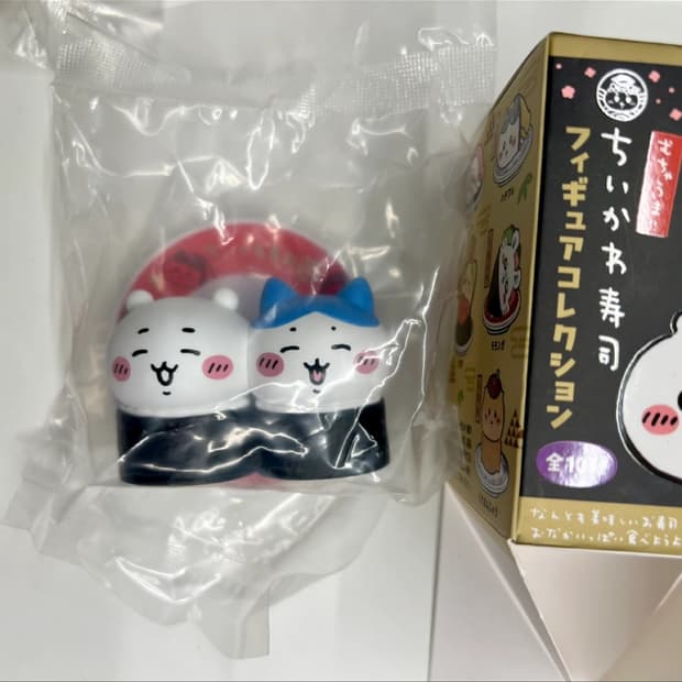 먼작귀 치이카와 스시 초밥 피규어 치이&하치와레