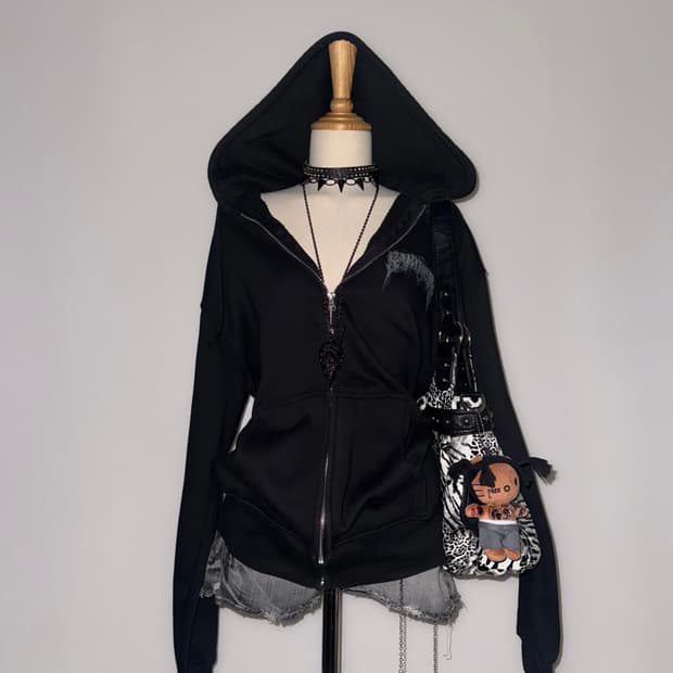 베이비메탈 후드집업