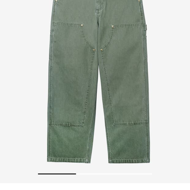 칼하트wip 내쉬 더블니 M