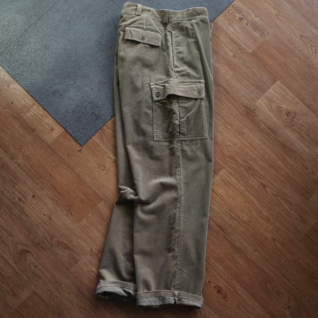 폴로 코듀로이 카고 팬츠