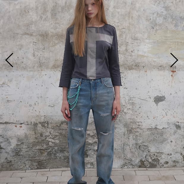 데어드 GHOST WASH TOP