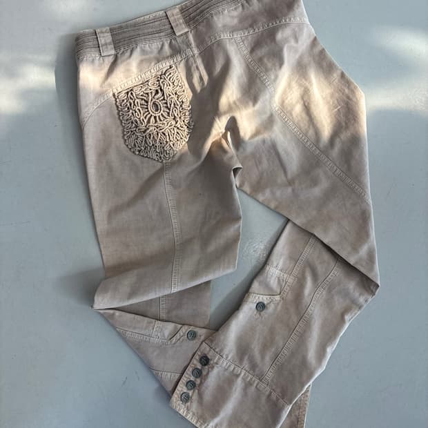 Ermanno Scervino Linen Pants