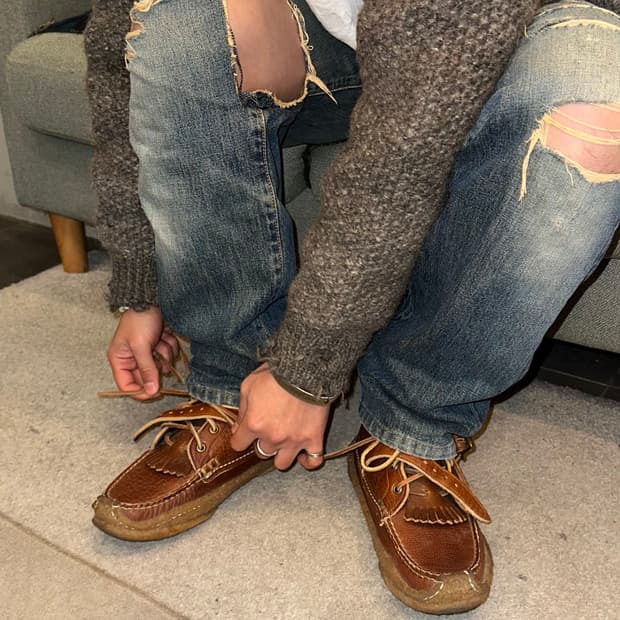 Yuketen moccasin hunt boots