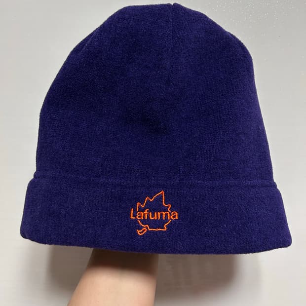 라푸마 폴라텍 모자 보라색