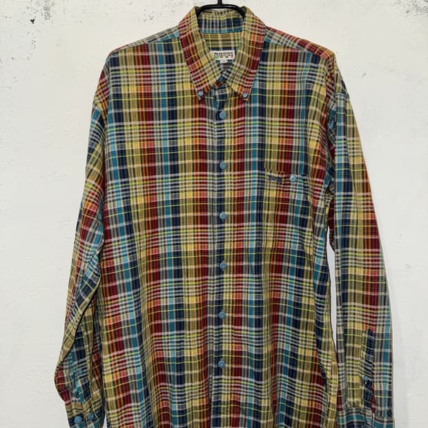 Missoni 미쏘니 스포츠 체크 셔츠