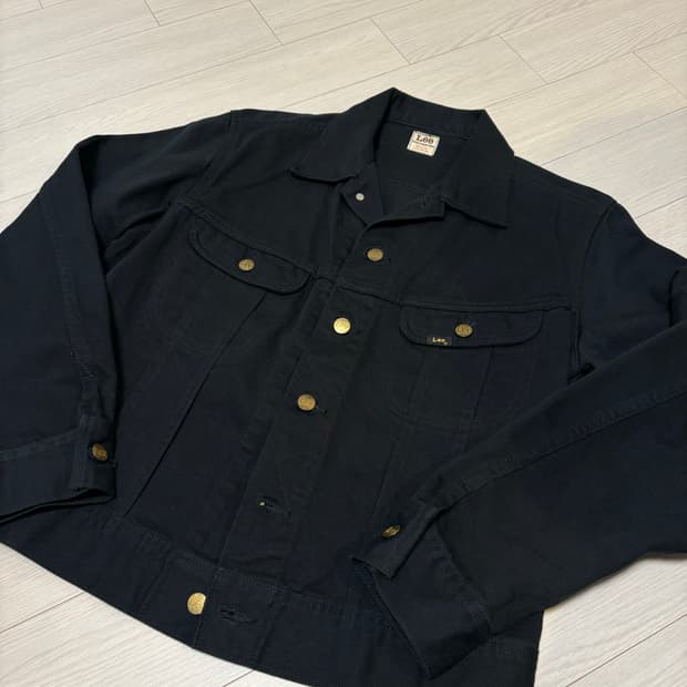 LEE 리 재팬 웨스턴 데님 자켓 블랙 M