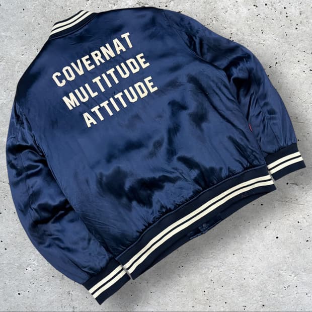 [XL] 16s 커버낫 폴리 스타디움 블루종 집업 자켓 C232