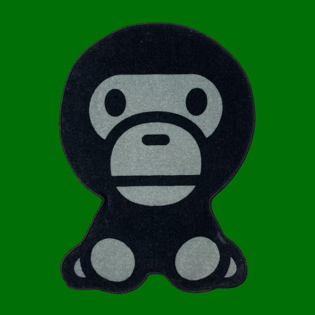 베이프 마일로 핸드타월 블랙