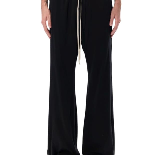 릭오웬스 사이드버튼 푸셔 스웻팬츠