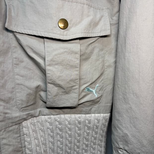 사카이맛 퓨마 쿨그레이 니트집업