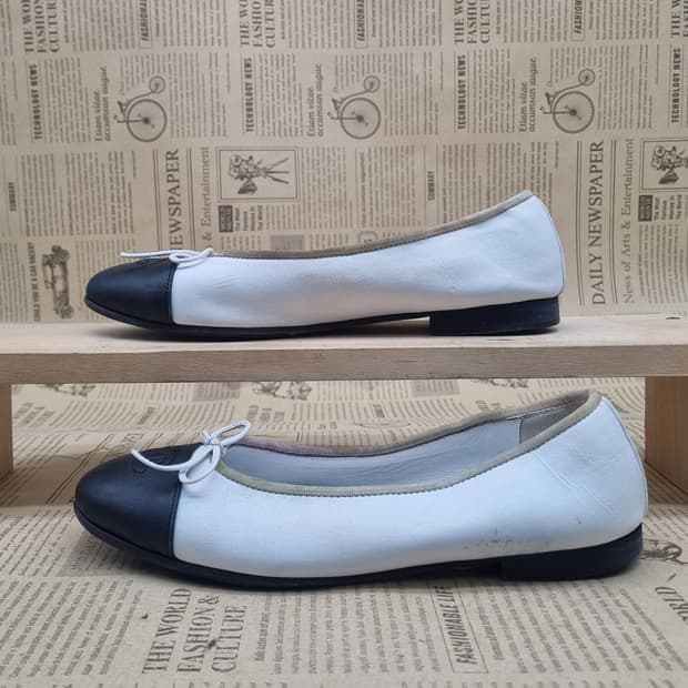 샤널 여성플랫슈즈 230