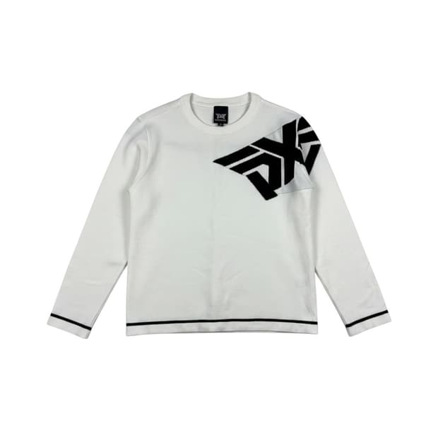 (55) PXG 우먼스 라운드 니트 아이보리