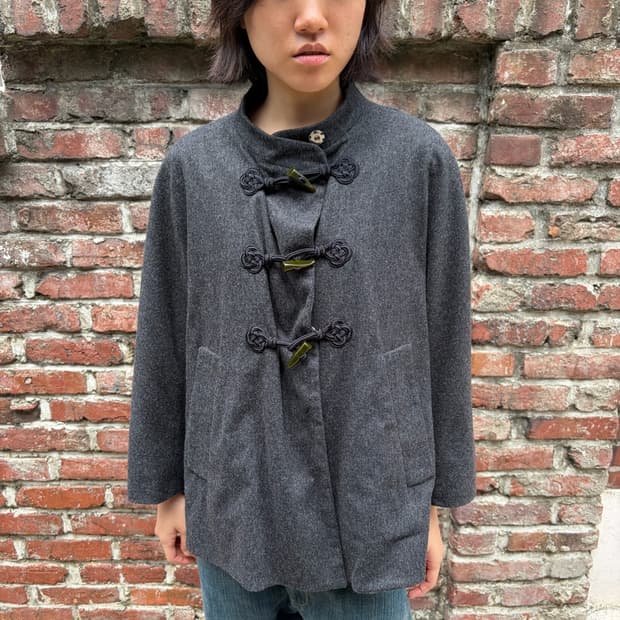 Marc By Marc Jacobs 토글 울 코트 자켓 L
