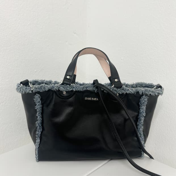 Diesel denim 2way bag