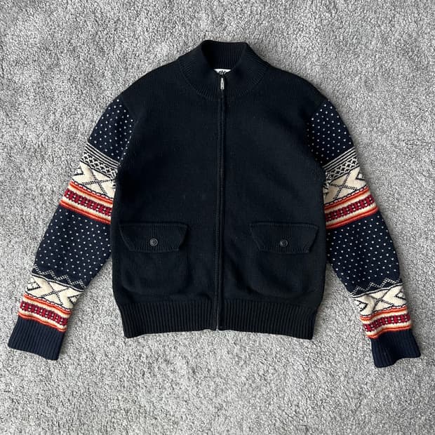 준야와타나베 집업 니트 L