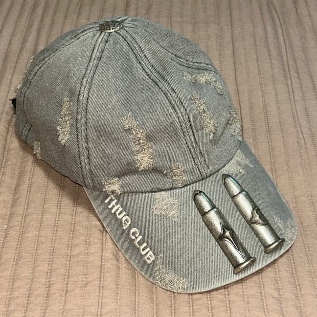 떠그클럽 총알 볼캡 Thug club ball cap