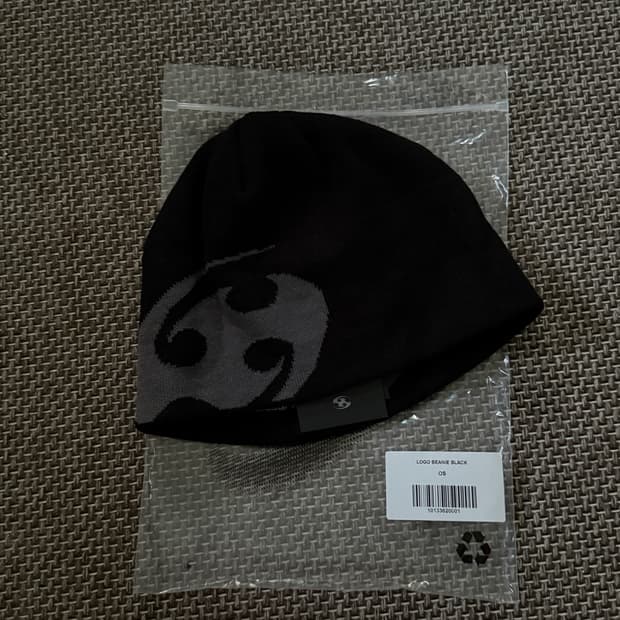플리마켓🔥 산산기어 비니 블랙 24fw