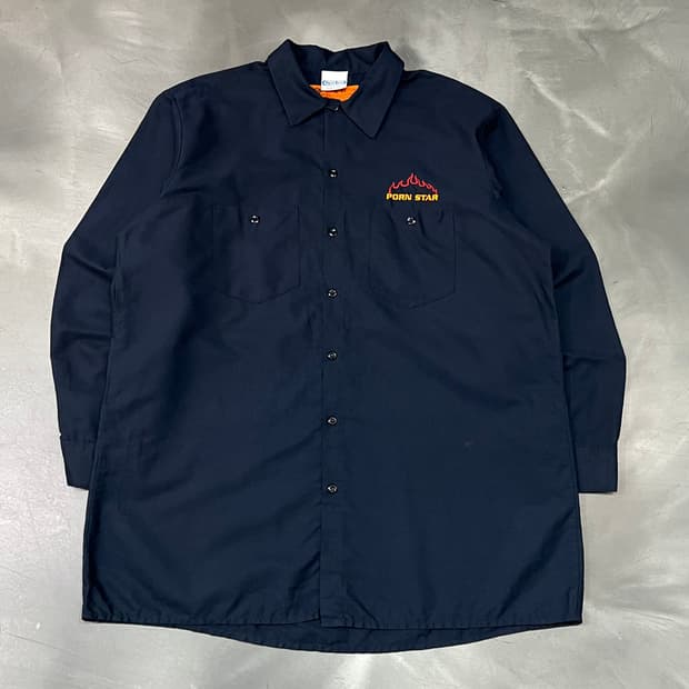  디키즈 x 폰스타 자수 워크 셔츠 y16313