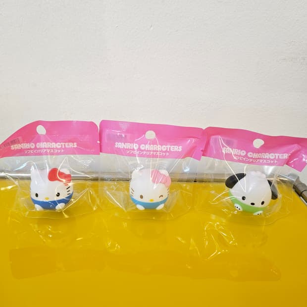 산리오 피규어 (키티2종, 포차코)