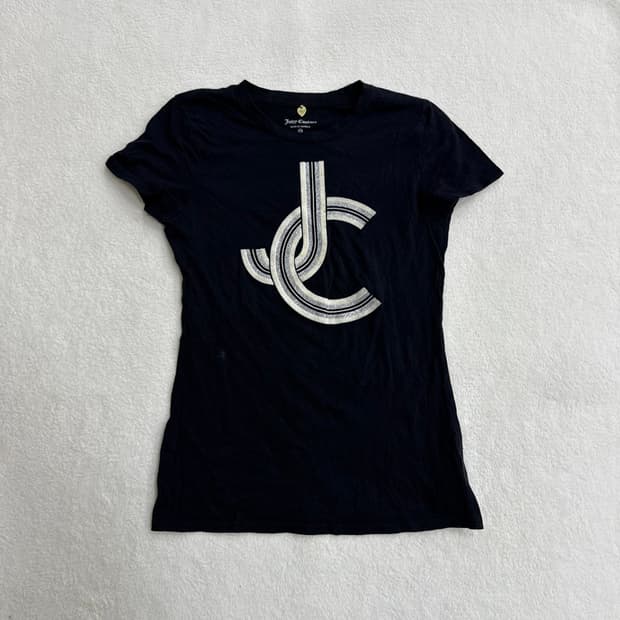 XS 쥬시 꾸뛰르 여성 빅로고 반팔티 0316T