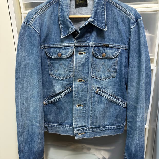 빈티지 랭글러 데님 자켓