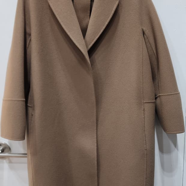 막스마라 아로나  버진울 카멜 코트 IT42