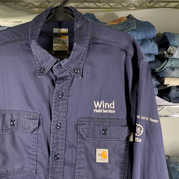 [L] 칼하트 FR 워크셔츠