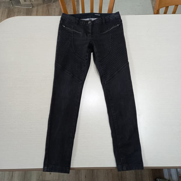 27 PASSARDI 기모 스판스키니 블랙 27-596