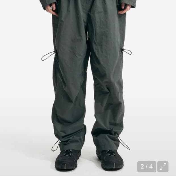 록히드마틴 에어 스트링팬츠 차콜1