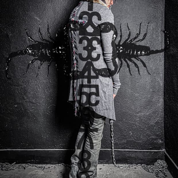 IF SIX WAS NINE – Back Cross Cardigan