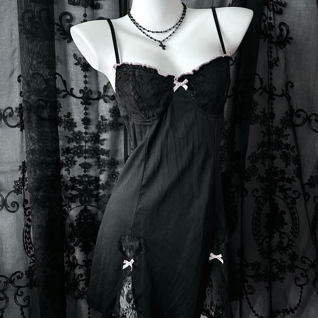 Pink/Black Slip OPS