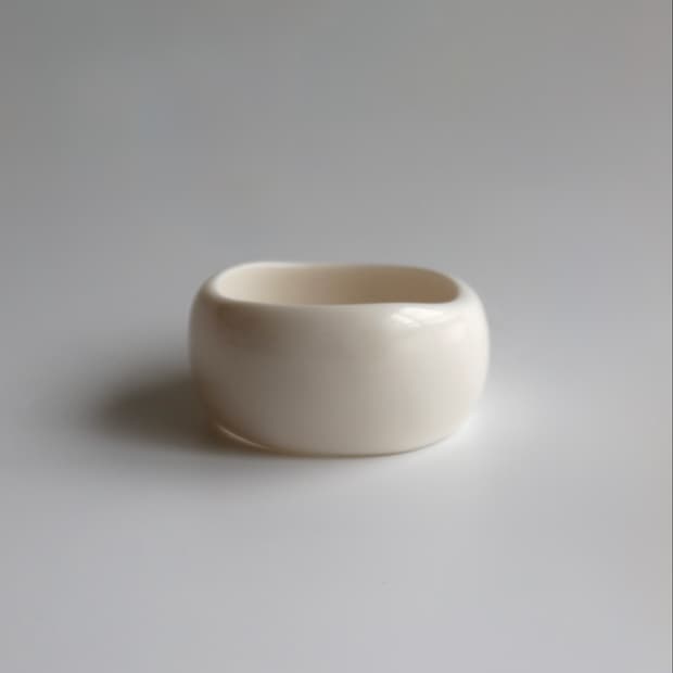 ivory wave bangle
