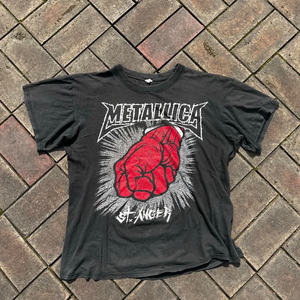 메탈리카 2003 St. Anger tour 티셔츠 L
