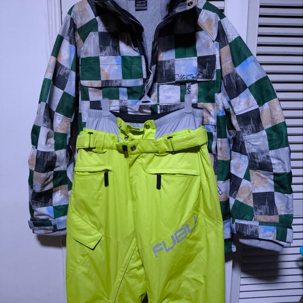 M 후부 스키복 보드복 상하의세트