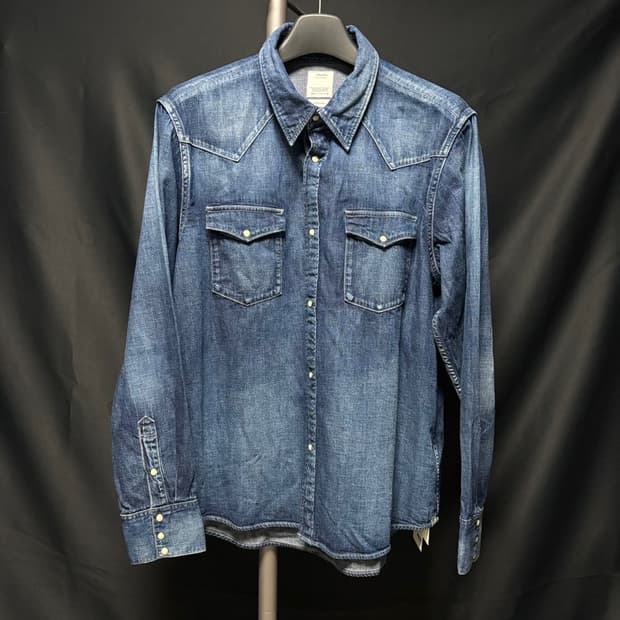 3) 비즈빔 VISVIM 25FW 소셜 스컬프처 셔츠 DMGD