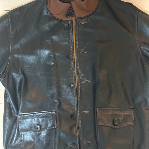 아카펠라클로딩 a-1 자켓 44 (스티어하이드)