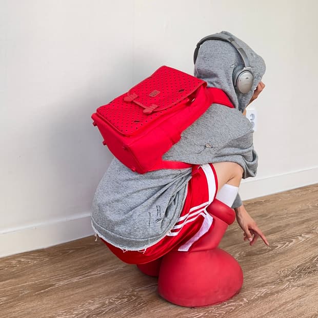 BonTon 크레파스 스퀘어 백팩